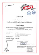 Bedienerausbildung
