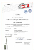 Urkunde Meisterhaft