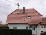 Neues Dach am Einfamilienhaus